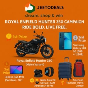 Royal Enfield Hunter 350 : Ride Bold. Live Free