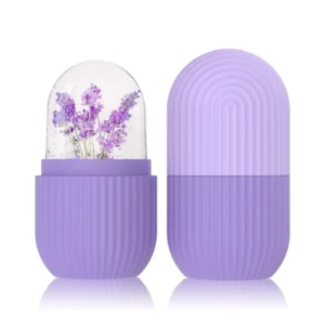 Silicone Ice Face Roller Silicone Facial Cube for Eyes Neck Massage Remove (Multicolor)
