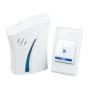 Plastic Wireless Doorbell - Long Range Over 100 Ft (Multicolor)